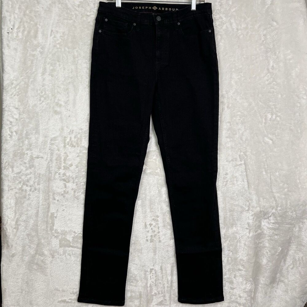 SOLD!!! Joseph Abound Jeans Sz 33x32 Black Classic Slim Fit Straight